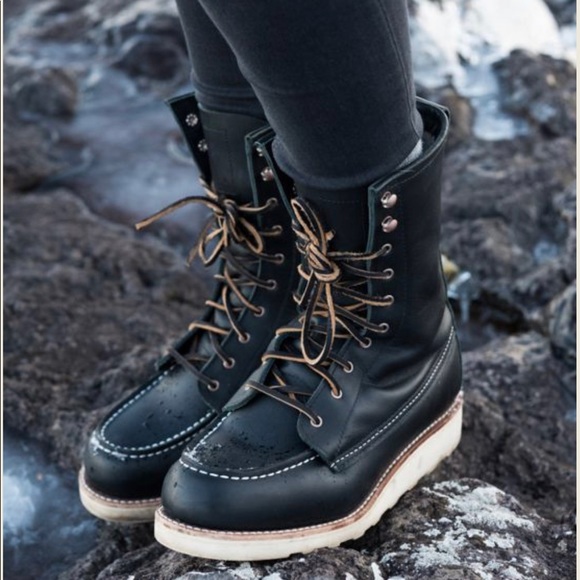red wing moc toe winter